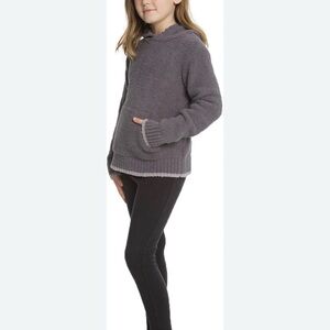 Barefoot Dreams cozychic youth pullover Hooded Sweater size 8/10